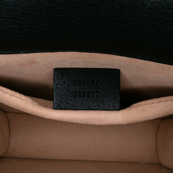 Pre-Loved Gucci Small Leather Linea Totem Crystal Butterfly Crossbody - Picture 6 of 12